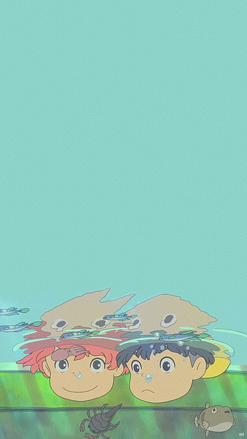 Studio ghibli, movie, ponyo, anime HD phone wallpaper