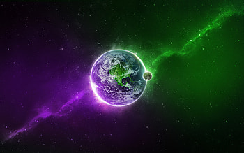 Landscape, Planets, Universe HD wallpaper