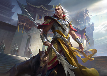Yangjian, arcnoir, fantasy, warrior, man, arc noir HD wallpaper