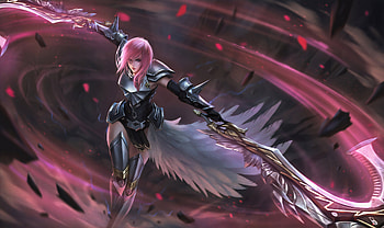 Warrior Girl Sword , artist, artwork, deviantart HD wallpaper