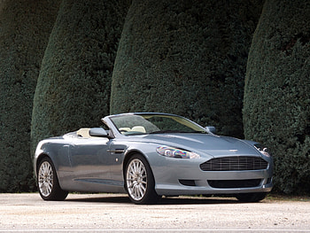 Auto, Aston Martin, Cars, Side View, Style, Shrubs, 2004, Db9 HD wallpaper
