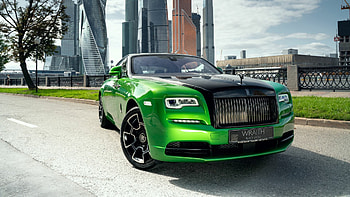 Rolls-Royce Wraith, Green black car HD wallpaper