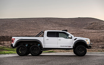 2021, Hennessey Performance VelociRaptor, 6X6, side view, exterior, Ford F-150 Raptor, white SUV, F-150 Raptor tuning, F-150 Raptor 6X6, Ford HD wallpaper