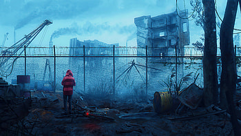 Lost In The Mist , artist, artwork, digital-art, deviantart HD wallpaper