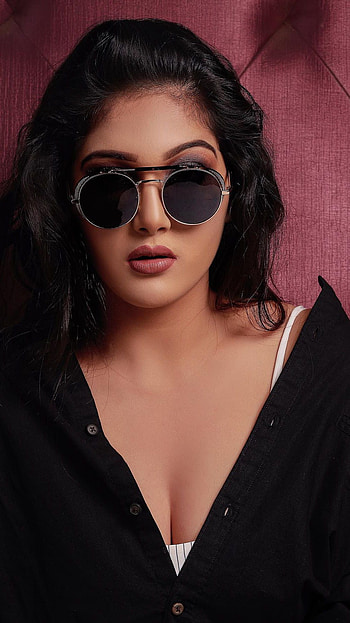 Aadvika Ram, telugu actress, glasses HD phone wallpaper