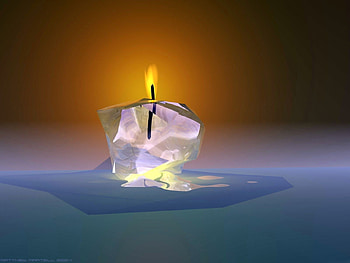Fire, Candles HD wallpaper