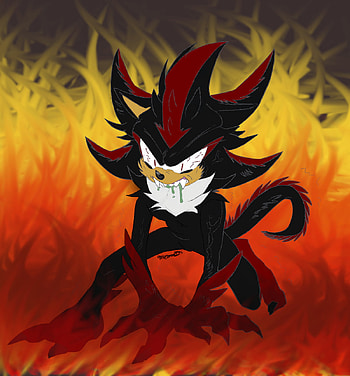 Art, Shadow The Hedgehog, SEGA HD phone wallpaper