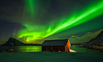 northern lights, natur, sky, naturwonder, lights HD wallpaper
