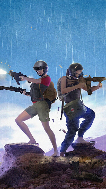 Pubg , Girls, Players, rain HD phone wallpaper