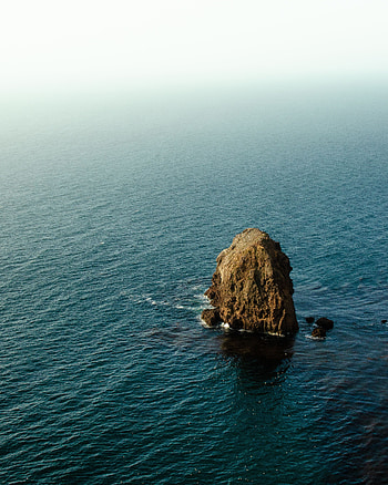 Nature, Usa, Rock, Horizon, Ocean, United States, Channel Islands HD phone wallpaper