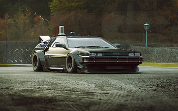 DMC DeLorean Back To The Future Car, delorean, cars HD wallpaper