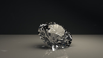 Diamond computer , High-resolution backgrounds, Technological aesthetics, Digital gemstones HD wallpaper