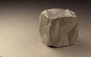 Face, Art, 3D, Lines, Figure, Cube, Triangles, Facets, Render HD wallpaper