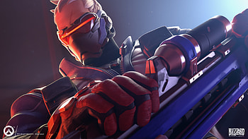 Soldier 76 Overwatch HD wallpaper