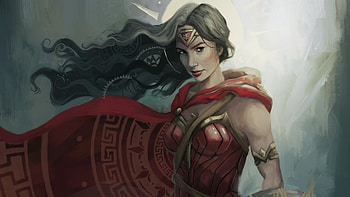 Wonder Woman New Artwork, wonder-woman, superheroes, artist, artwork, digital-art HD wallpaper