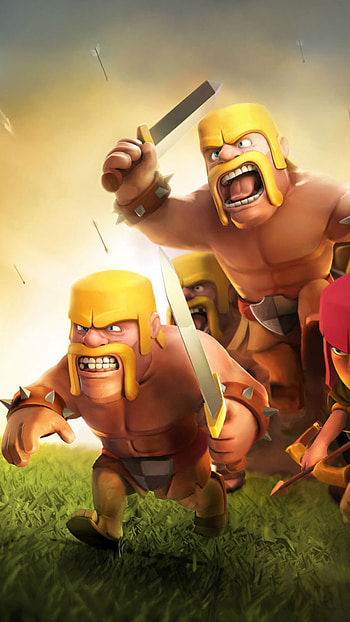 Clash of Clans , Stunning visuals, High-definition graphics, Gaming indulgence HD phone wallpaper