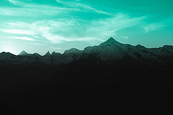 Landscape, Nature, Sky, Clouds, Mountain, Vertex, Top HD wallpaper