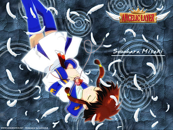 You Are My Wings, angelic layer, misaki, feathers, hikaru HD wallpaper