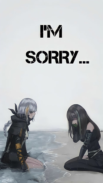 Im Sorry M4A1..., m16a1, m4a1, girls frontline, sangvis, gfl, anime HD phone wallpaper