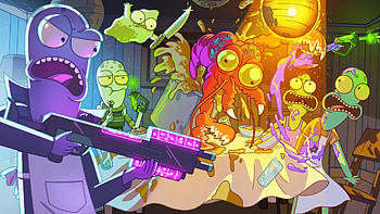 Solar Opposites, TV fanart, Fanart TV, Animation HD wallpaper