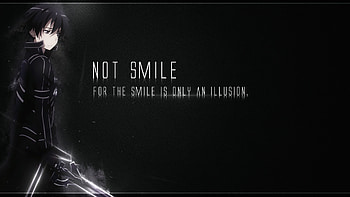... Kirito(Sword Art Online) - Not Smile. by JuliannMiic HD wallpaper