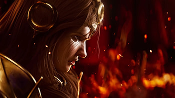 Leona League of Legends, Leona (League Of Legends), video game, League Of Legends HD wallpaper