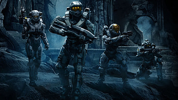 The 3rd is with Halo 5 Guardians Team Chief HD wallpaper