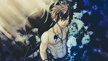 Gray Fullbuster, Anime character, Ice magic, Powerful warrior HD wallpaper