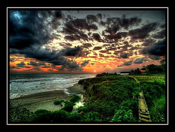 bye to day from Unye,Turkey, farewell, unye, turkey HD wallpaper