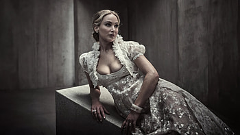 Jennifer Lawrence Vanity Fair Oscar Party 2024, jennifer-lawrence, celebrities, girls, model HD wallpaper