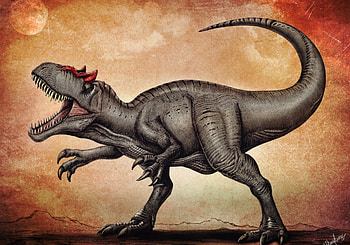ArtStation, Allosaurus fragilis HD wallpaper
