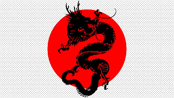 Japanese dragon, , Tech-themed, Striking artwork HD wallpaper