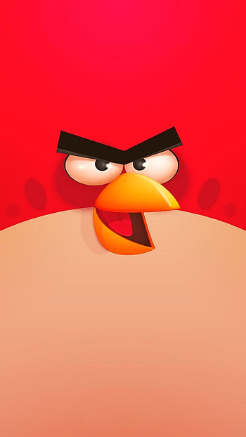 Angry Birds, Minimalist , Crazy colors, Minimalistic design HD phone wallpaper