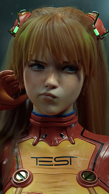Asuka Langley Sohryu, Anime, Neon Genesis Evangelion HD phone wallpaper