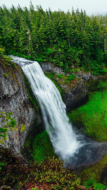 Salt Creek, Waterfalls HD phone wallpaper