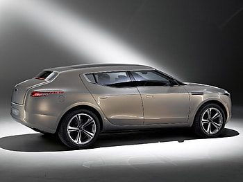 Auto, Aston Martin, Cars, Side View, 2009, Concept Car, Beige Metallic, Lagonda HD wallpaper