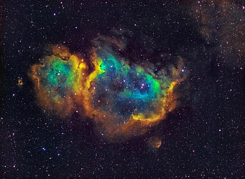 Universe, Stars, Multicolored, Motley, Nebula, Glow HD wallpaper