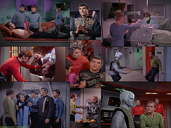 Journey To Babel - Collage, amanda, sarek, journey to babel, star trek, spock HD wallpaper