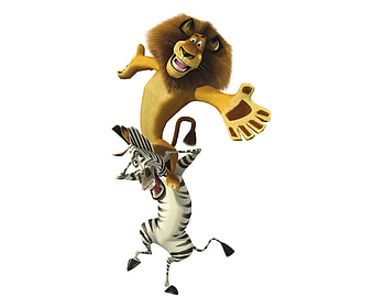 Alex and Marty, Madagascar HD wallpaper