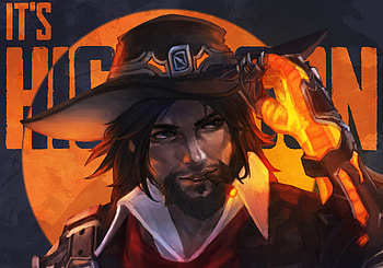 Mccree, overwatch, online game HD wallpaper