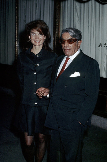 Aristotle Onassis, Greek shipping magnate, Influential figure, Life of luxury HD phone wallpaper