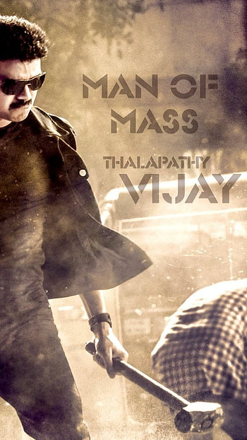 Beast Vijay, Man Of Mass HD phone wallpaper