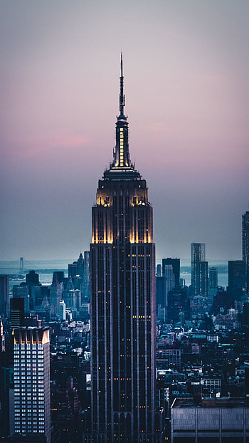 Empire State Building, New York City HD phone wallpaper