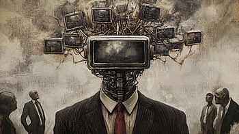 Cyborg Corporatism: A Ultra Experience, corporatism, cyborg, cyberpunk, technology, surrealism HD wallpaper