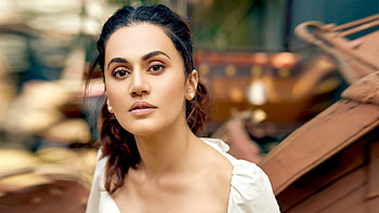 Taapsee Pannu, Women, Actress, Brown Eyes, Brunette, Depth Of Field, Face, Indian HD wallpaper