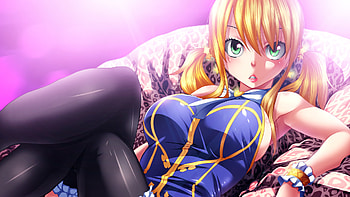 beautiful anime girl blonde fairy tail . . HD wallpaper