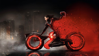 Tron Ares: Neon Fury -, Tron: Ares HD wallpaper