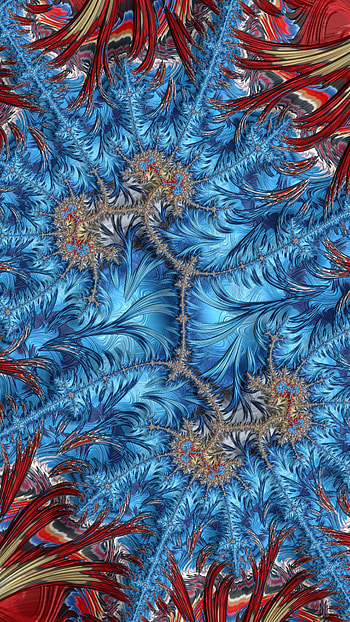 Trippy Psychedelic Fractal Art, trippy, psychedelic, hippie, colorful, Abstract, fractal HD phone wallpaper
