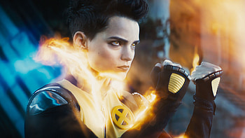 Negasonic Teenage Warhead character, Deadpool 2, movies HD wallpaper