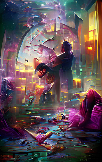Fractured time, performing arts, pink HD phone wallpaper